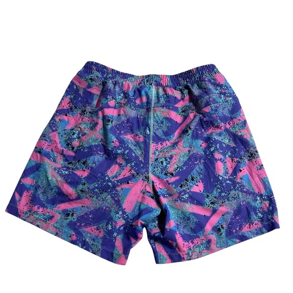 Birddogs Shorts Mens XL Purple Pink Splatter Lined Baysiders Boomstick 7" Inseam - Picture 9 of 15